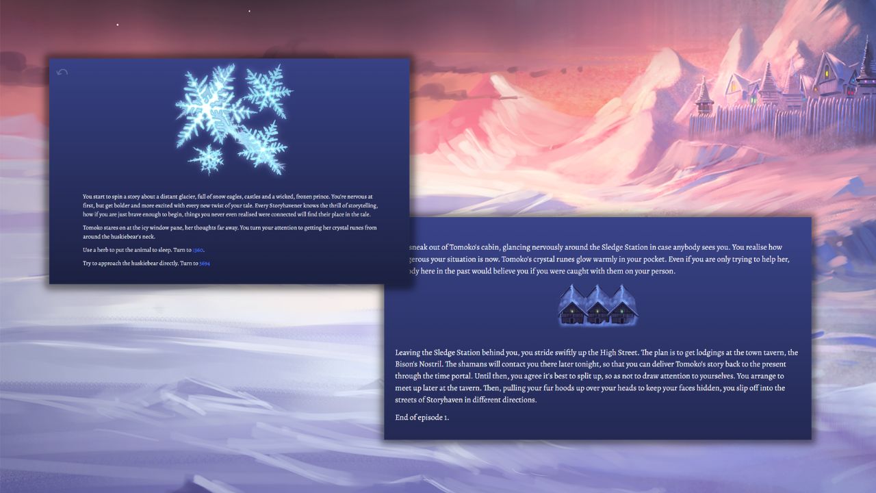 Storyhaven episode pages